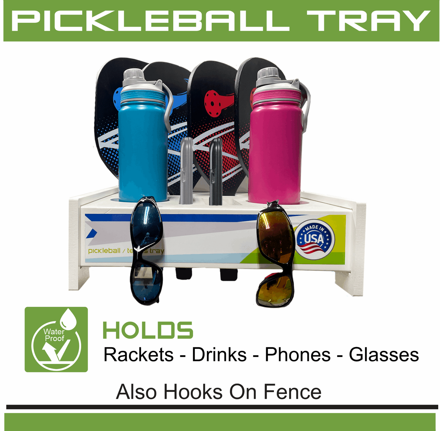 PICKLEBALL / TENNIS TRAY (ACCESSORY)