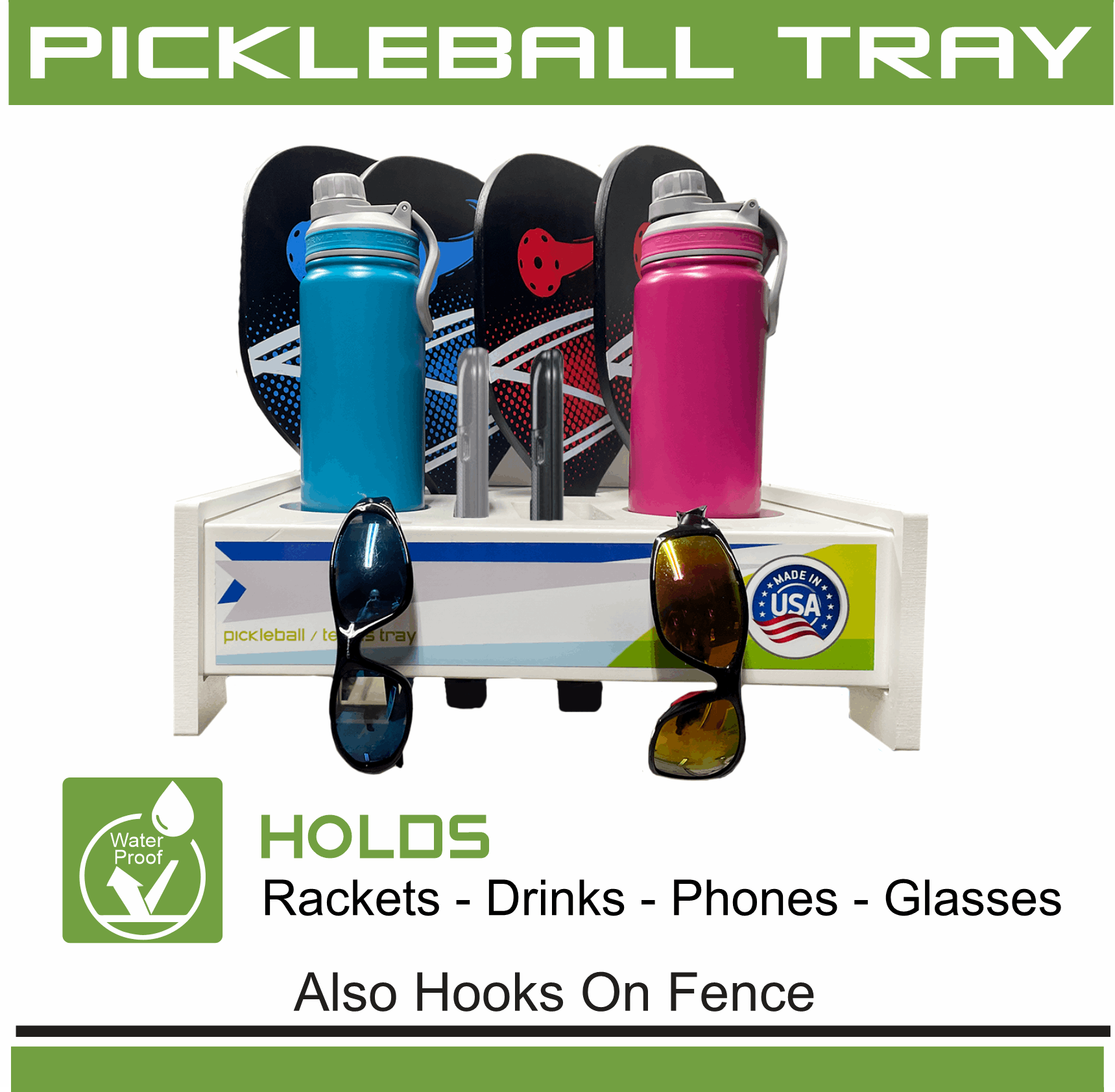 PICKLEBALL / TENNIS TRAY (ACCESSORY)
