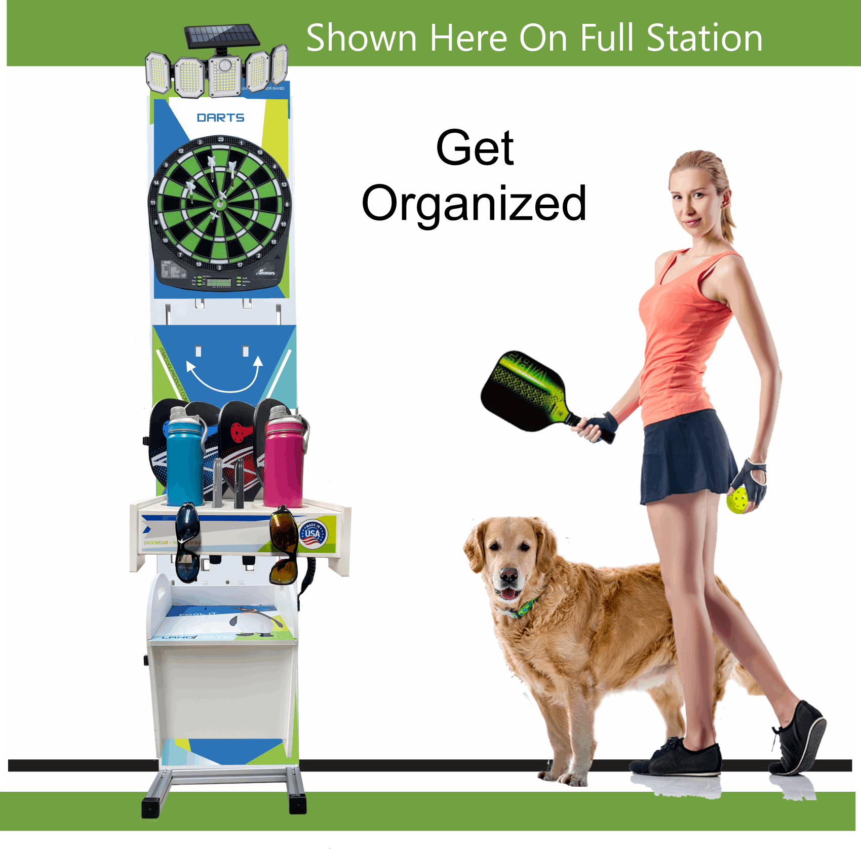 PICKLEBALL / TENNIS TRAY (ACCESSORY)