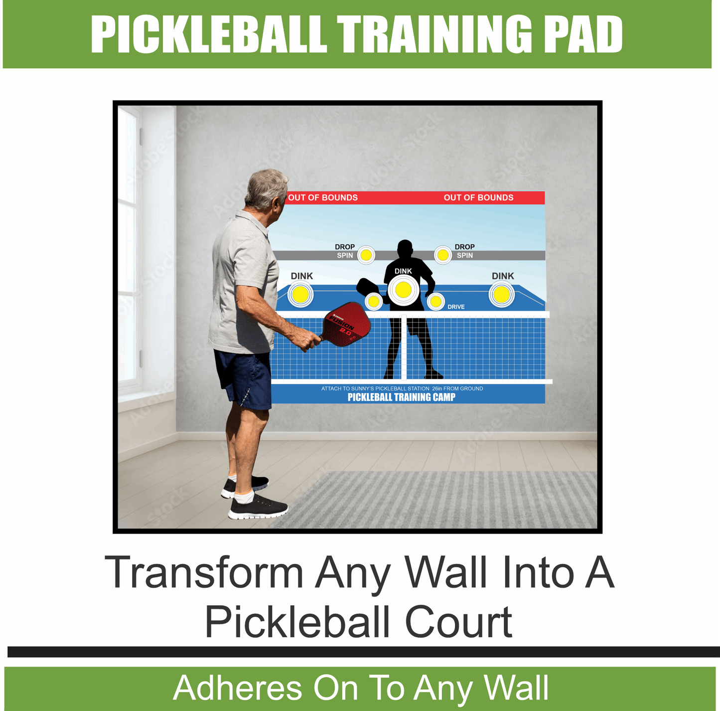 PICKLEBALL TRAINING GRAPHICS