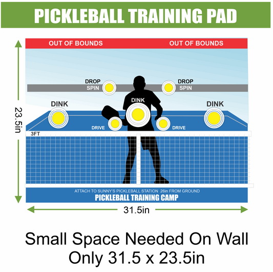 PICKLEBALL TRAINING GRAPHICS