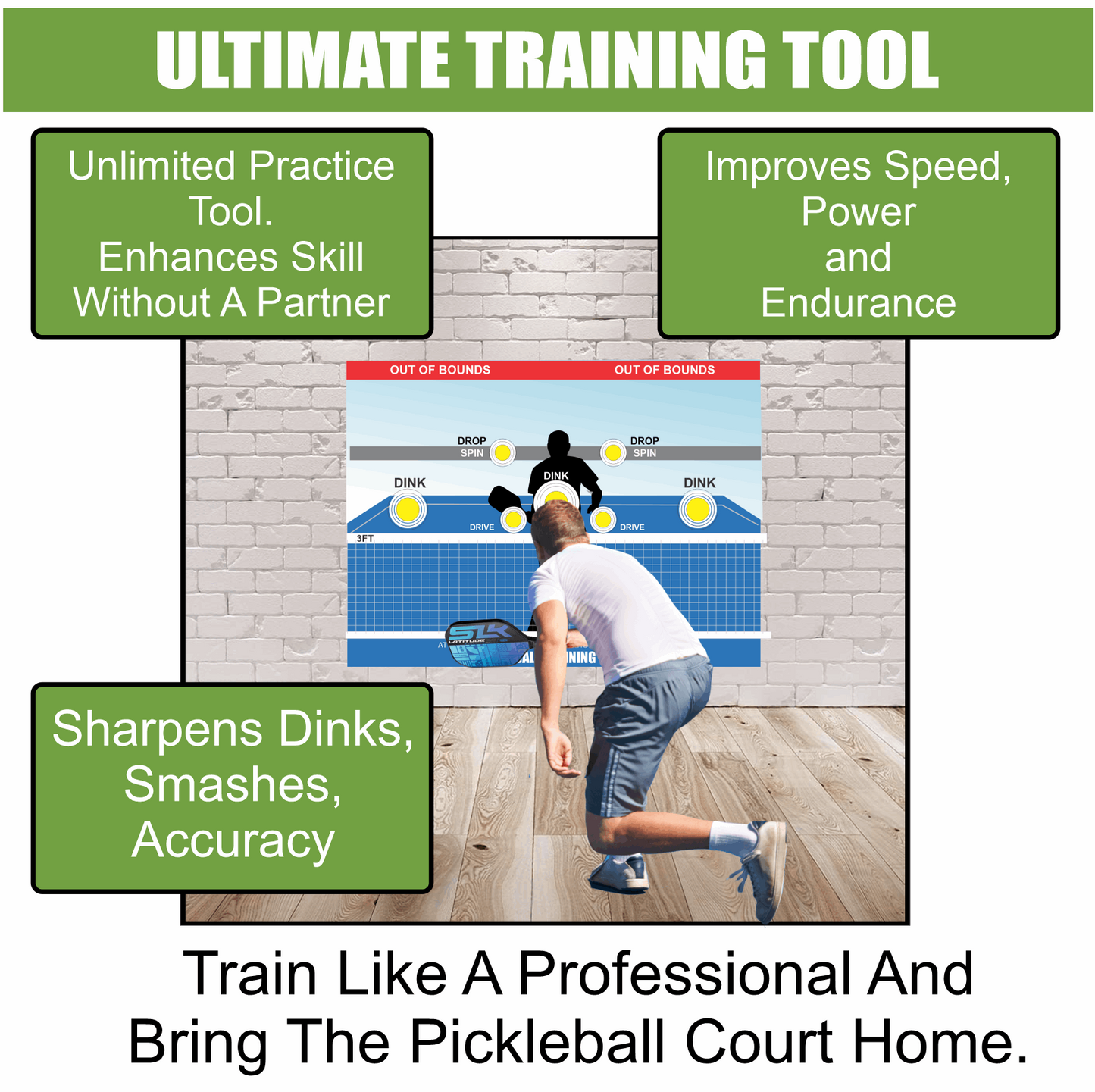 PICKLEBALL TRAINING GRAPHICS