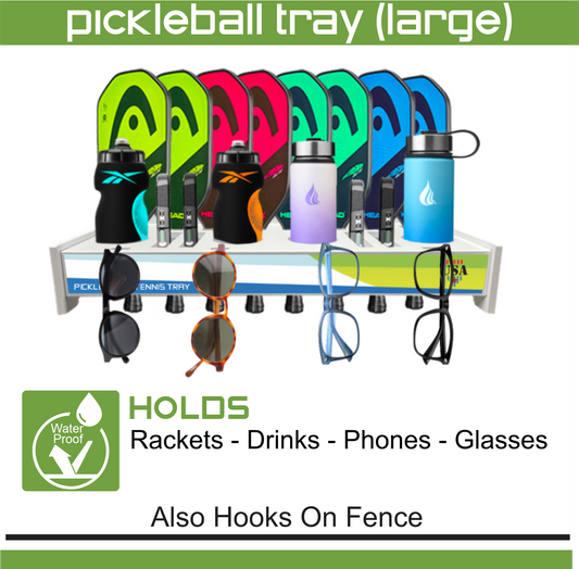 PICKLEBALL / TENNIS TRAY ( Large ) (ACCESSORY)